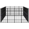 Outdoor Dog Kennel Steel 317.4 ft²