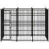 Outdoor Dog Kennel Steel 59.5 ft²